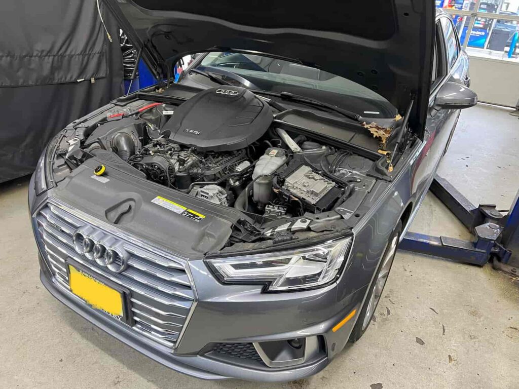 AUDI A4 ENGINE SERVICE