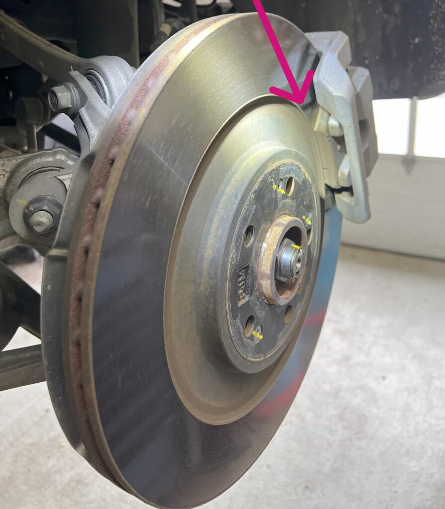 BRAKE PAD AND ROTOR