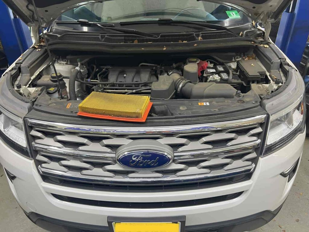 FORD EXPLORER AIR FILTER REPLACE