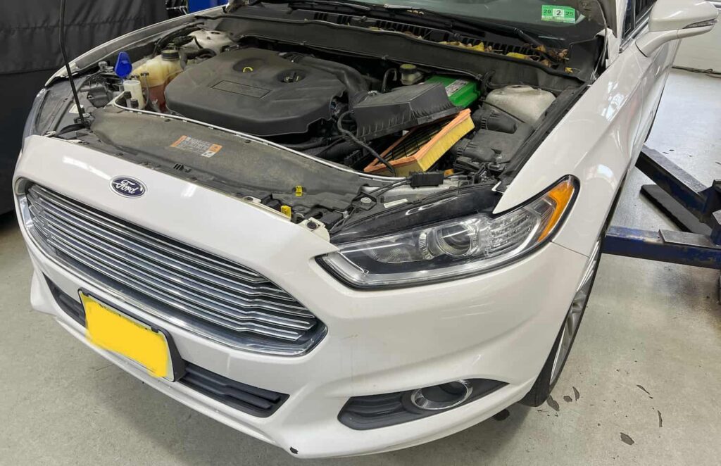 FORD FUSION OIL CHANGE