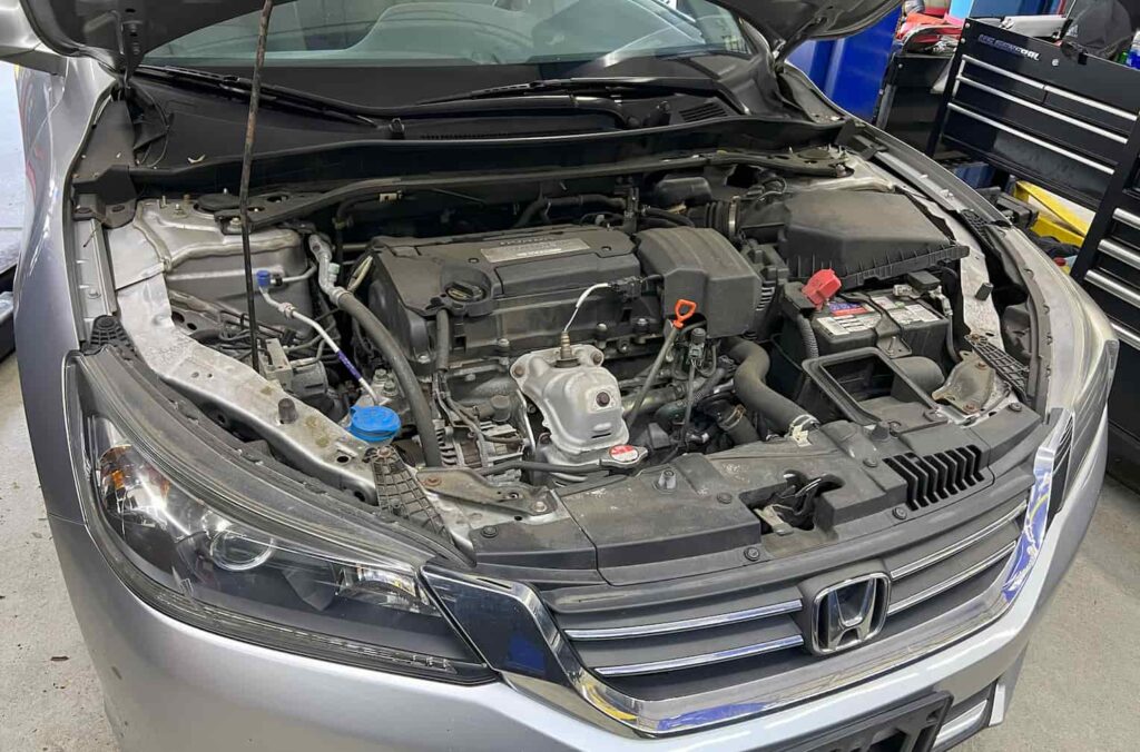 HONDA ACCORD OIL CHANGE