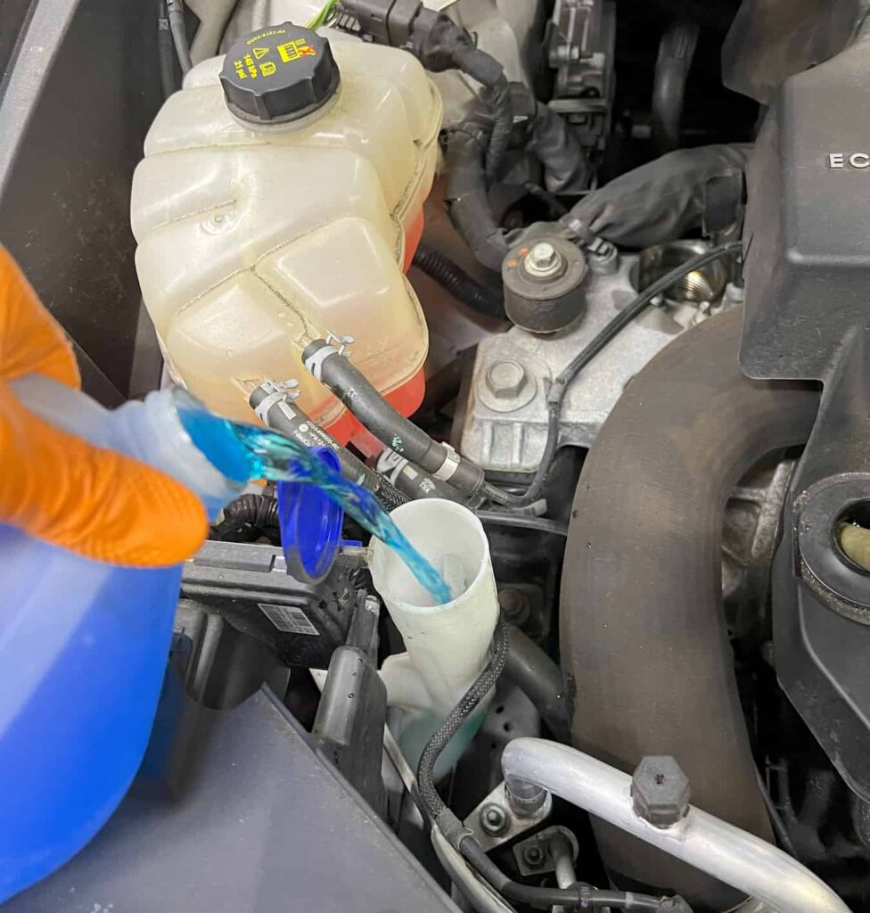 LINCOLN MKX WASHER FLUID AND COOLANT