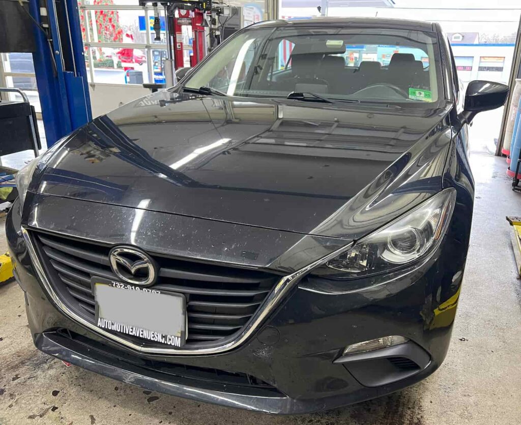 2016 MAZDA 3 MAINTENANCE LIGHT