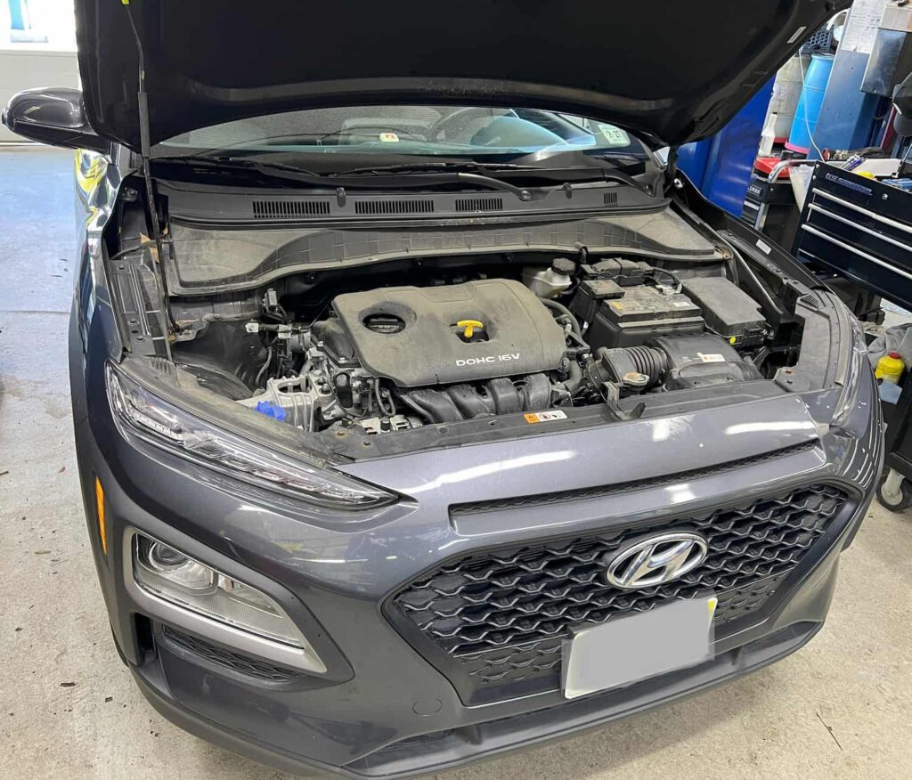 HYUNDAI KONA ENGINE SERVICE