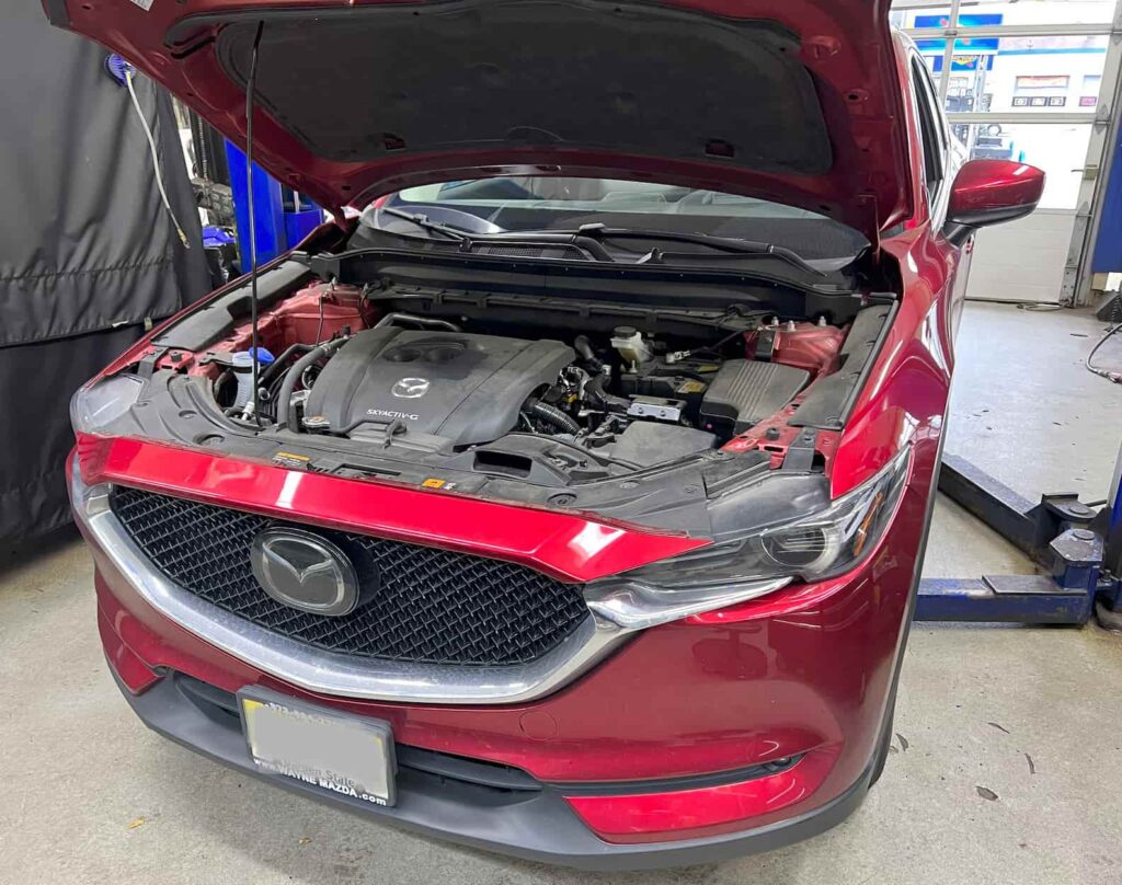 MAZDA CX-5 ENGINE BAY